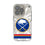 Buffalo Sabres Ice Stripe Clear Phone Case for Apple iPhone