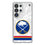 Buffalo Sabres Ice Stripe Clear Phone Case for Samsung Galaxy