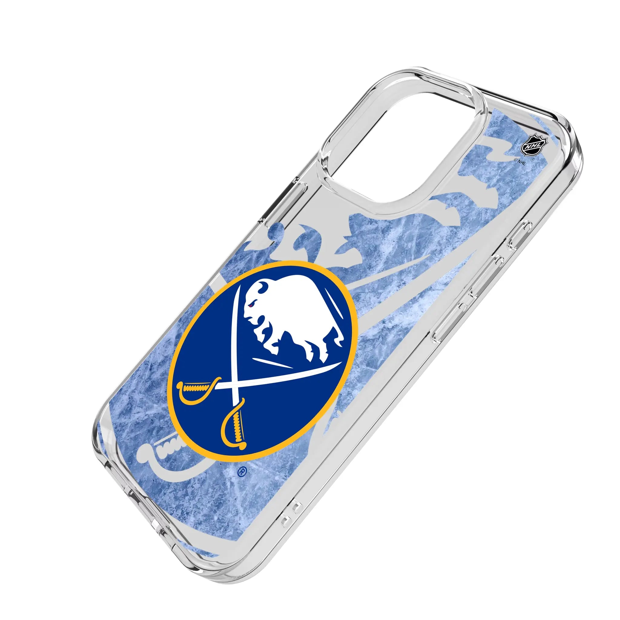 Buffalo Sabres Ice Tilt Clear Phone Case for Apple iPhone