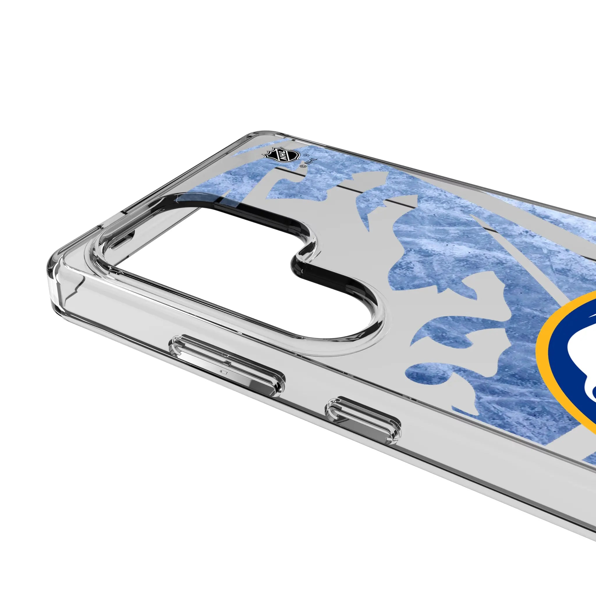 Buffalo Sabres Ice Tilt Clear Phone Case for Samsung Galaxy