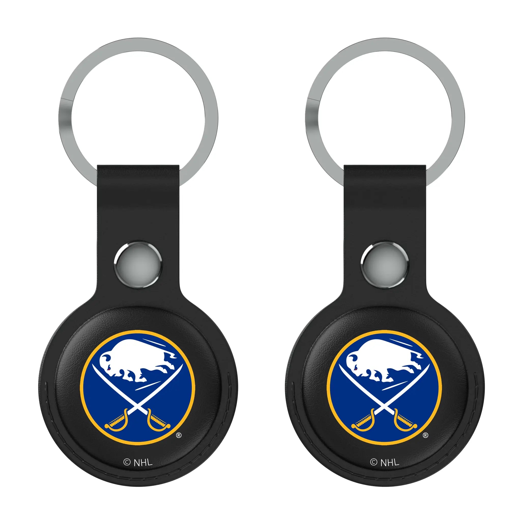 Buffalo Sabres Insignia Black Airtag Holder 2-Pack