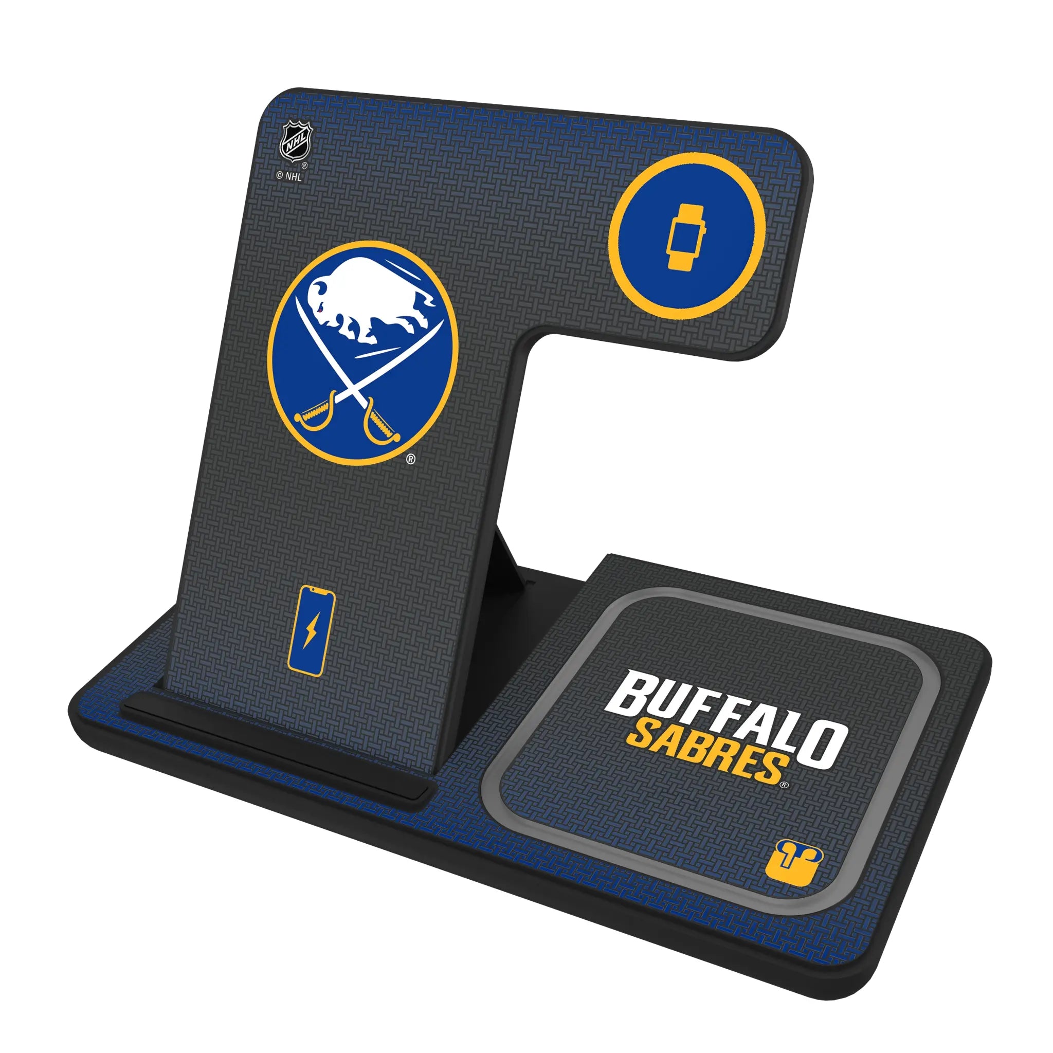 Buffalo Sabres Linen 3 in 1 Charging Station