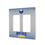 Buffalo Sabres Linen Hidden-Screw Light Switch Plate