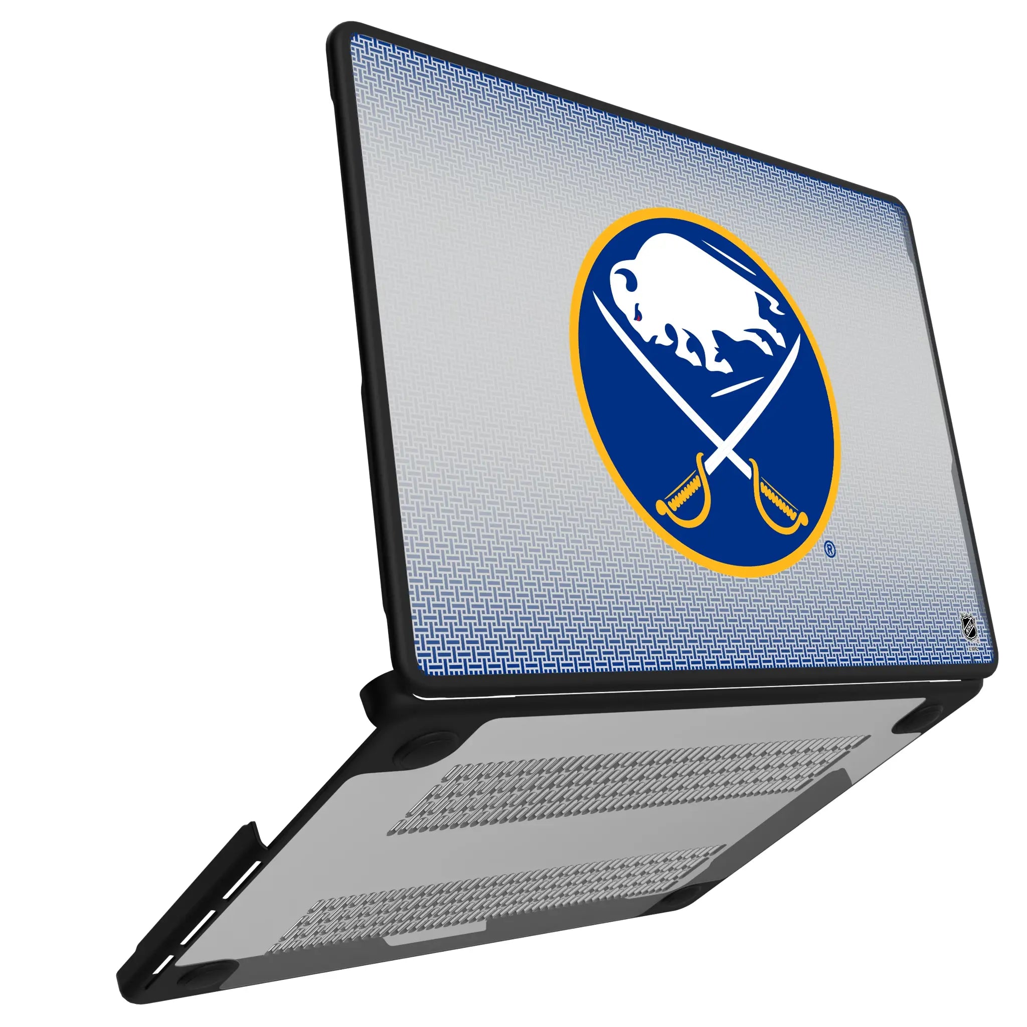 Buffalo Sabres Linen Laptop Case for Apple MacBook