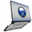 Buffalo Sabres Linen Laptop Case for Apple MacBook