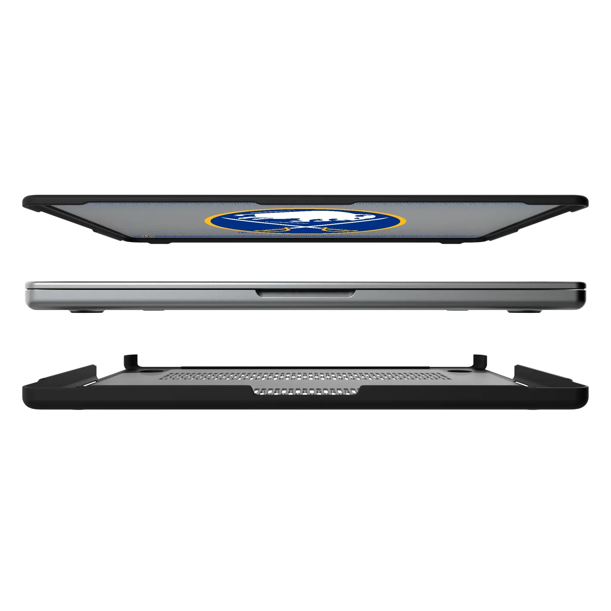 Buffalo Sabres Linen Laptop Case for Apple MacBook
