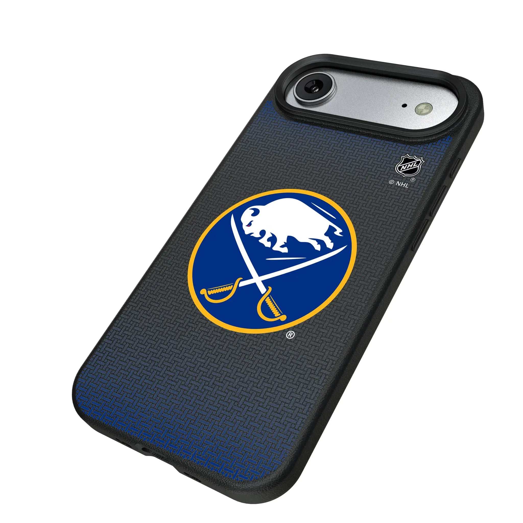 Buffalo Sabres Linen MagSafe Compatible Phone Case for Apple iPhone