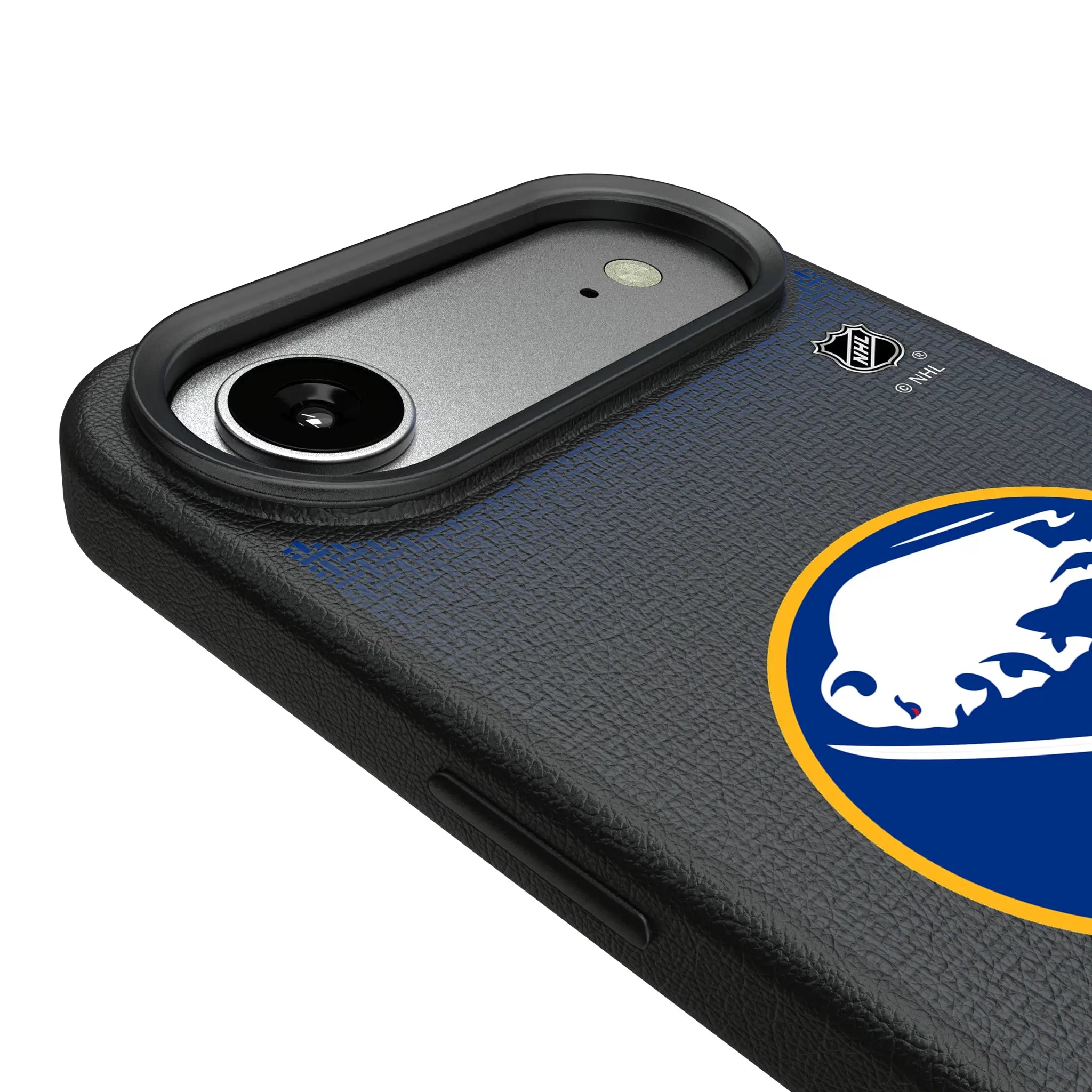 Buffalo Sabres Linen MagSafe Compatible Phone Case for Apple iPhone