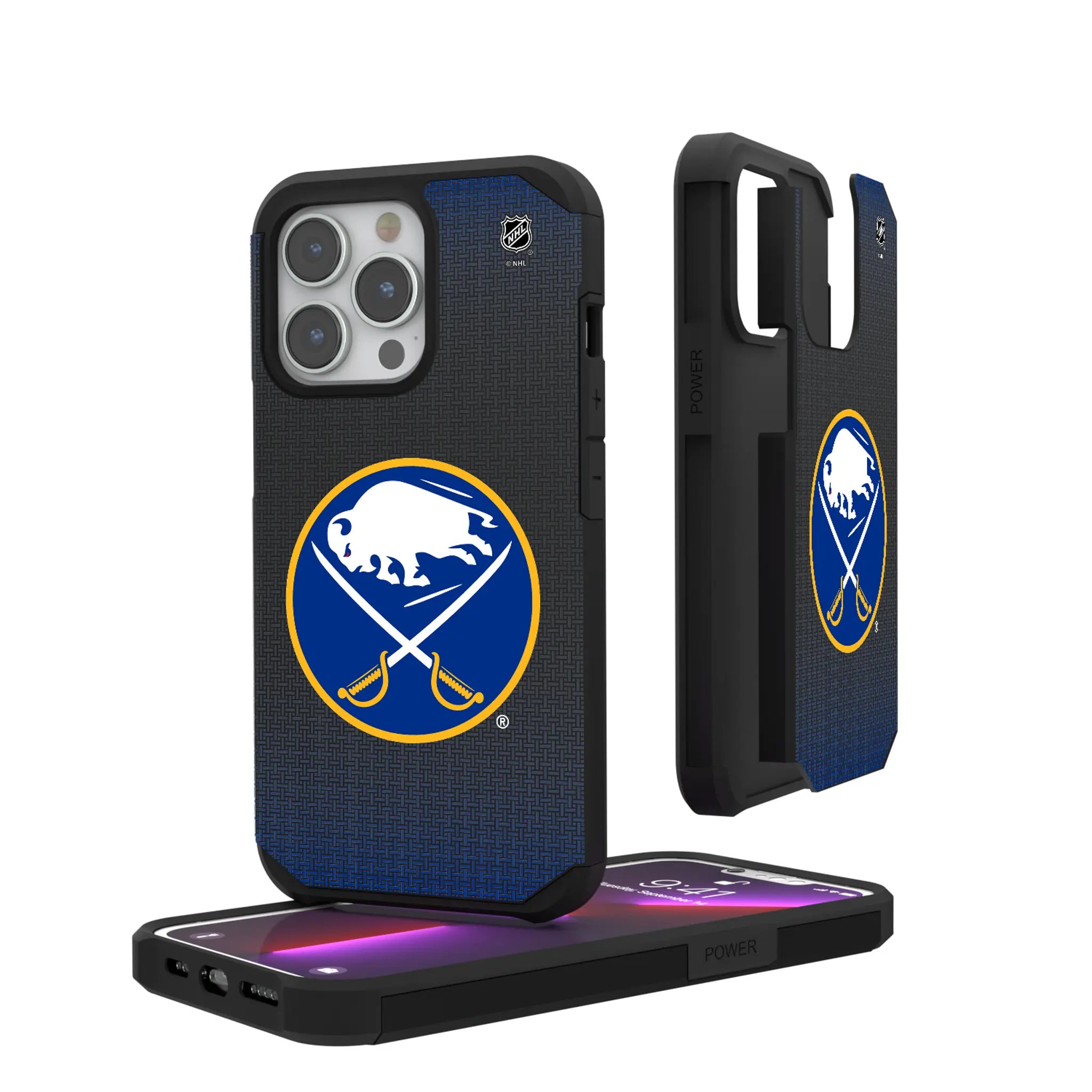 Buffalo Sabres Linen Rugged Phone Case