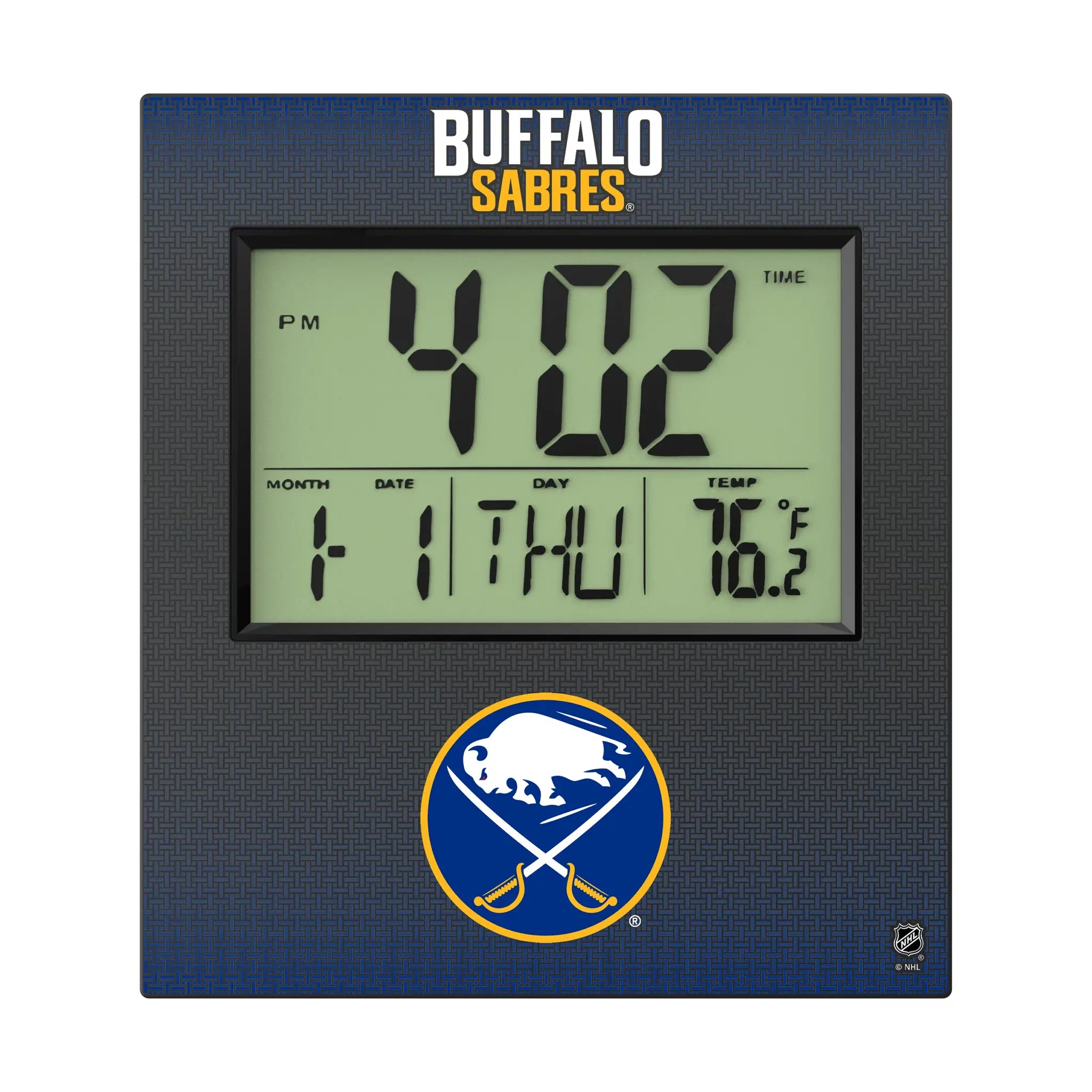 Buffalo Sabres Linen Wall Clock