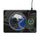 Buffalo Sabres Monocolor Tilt 15-Watt Wireless Charger and Mouse Pad