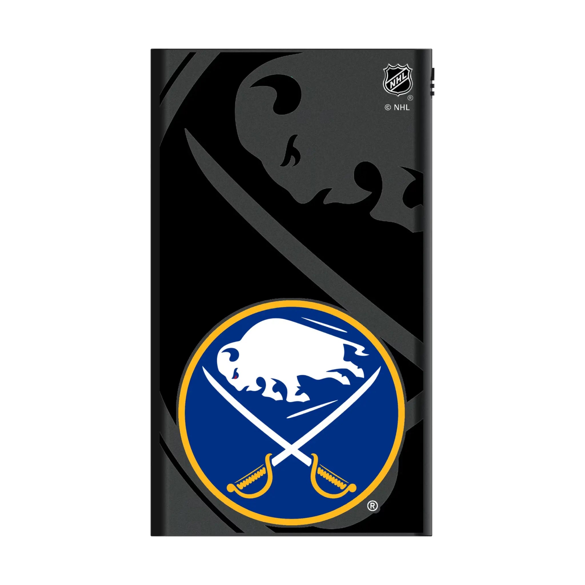 Buffalo Sabres Monocolor Tilt 5000mAh Flat Powerbank