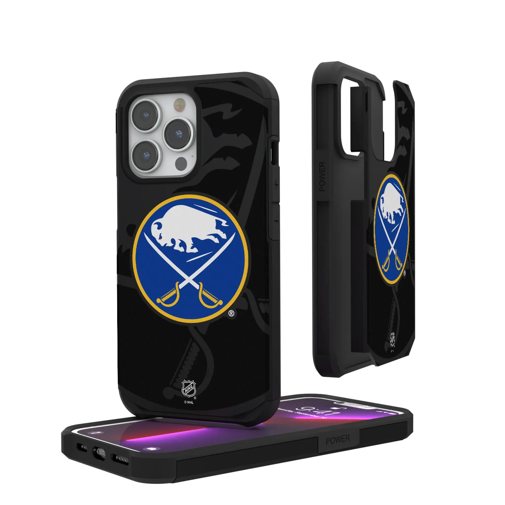 Buffalo Sabres Monocolor Tilt Rugged Phone Case