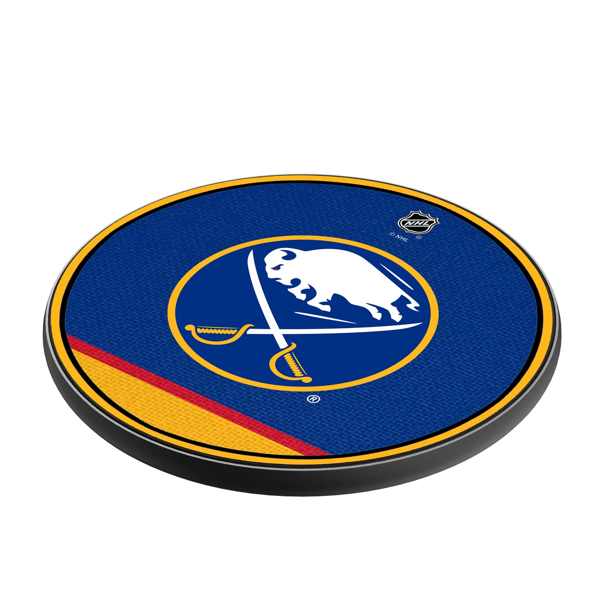 Buffalo Sabres Stripe 15-Watt Wireless Charger