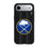 Buffalo Sabres Text Backdrop MagSafe Compatible Phone Case for Apple iPhone