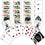 Purdue Boilermakers Playing Cards - 54 Card Deck - 757 Sports Collectibles