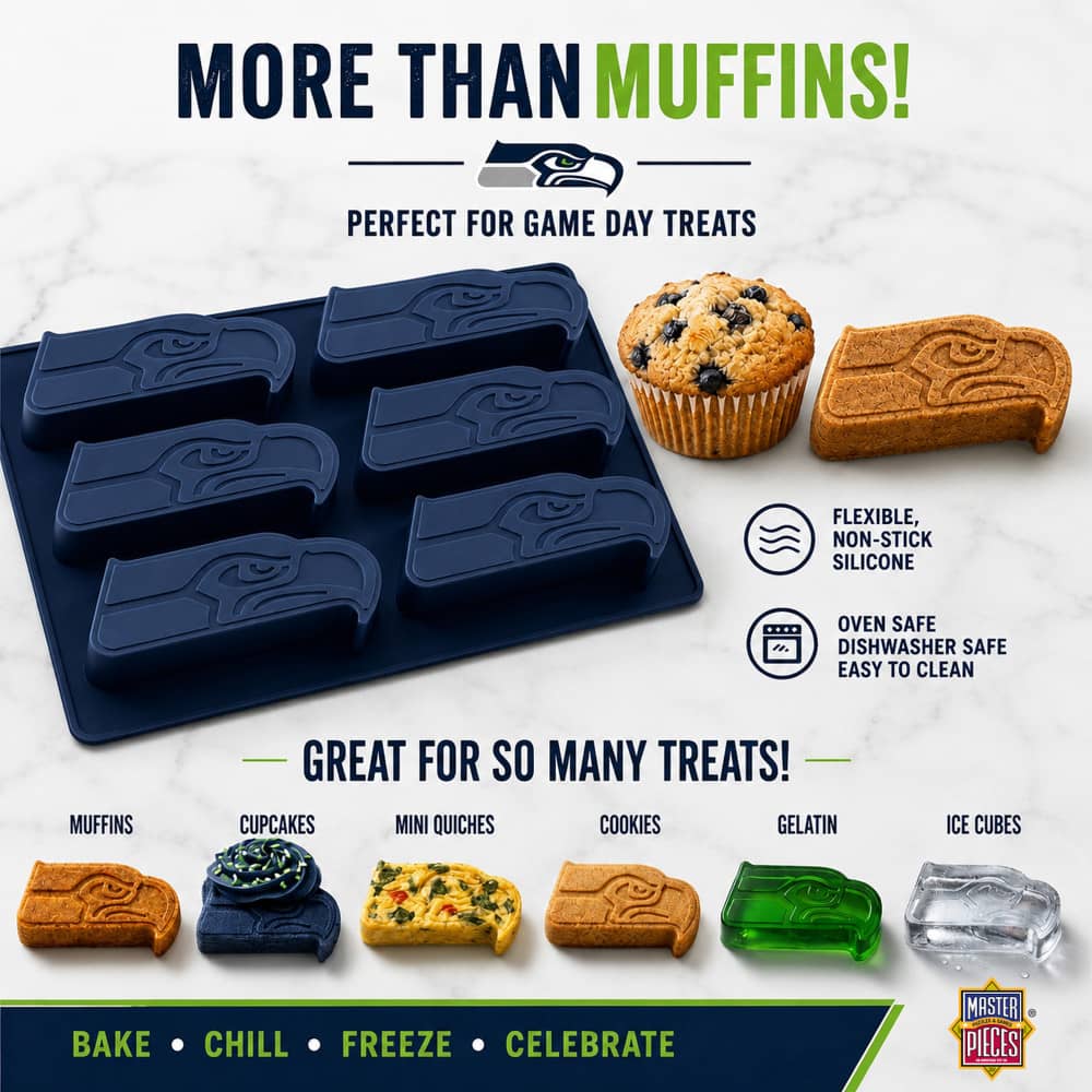 Seattle Seahawks Officially Licensed Muffin Pan