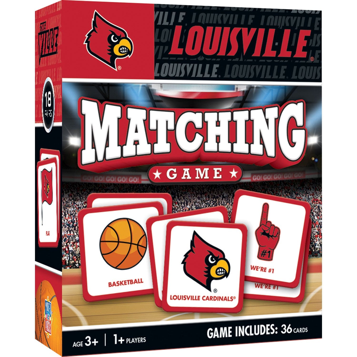 Louisville Cardinals Memory Matching Game - Sports Gifts, Sports Memorabilia, Sports Collectibles, Fan Shop