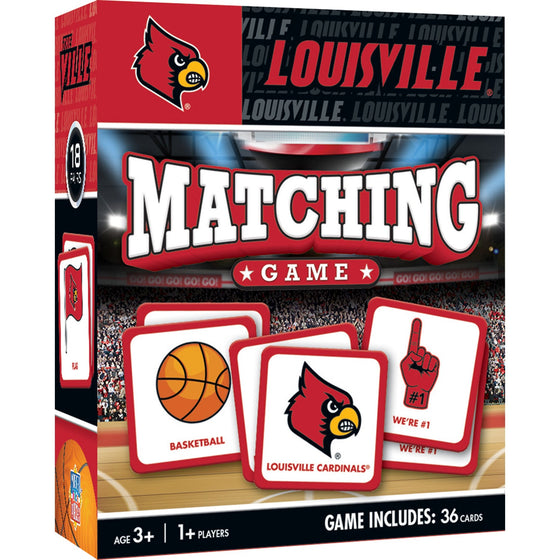 Louisville Cardinals Matching Game - 757 Sports Collectibles