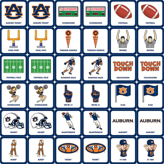 Auburn Tigers Matching Game - 757 Sports Collectibles