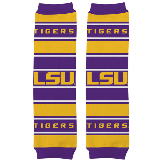 LSU Tigers Baby Leg Warmers - 757 Sports Collectibles