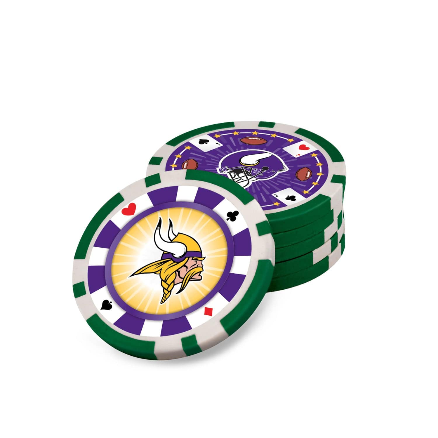 Minnesota Vikings 300-Piece Poker Set: Perfect for Game Day!