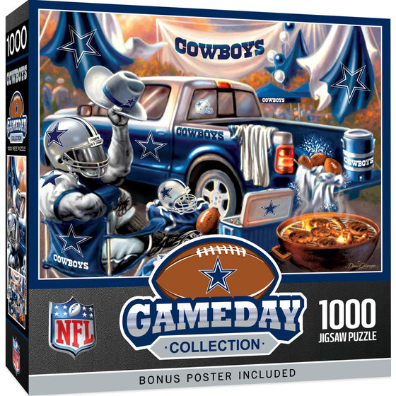 Dallas Cowboys - Gameday 1000 Piece Jigsaw Puzzle - 757 Sports Collectibles
