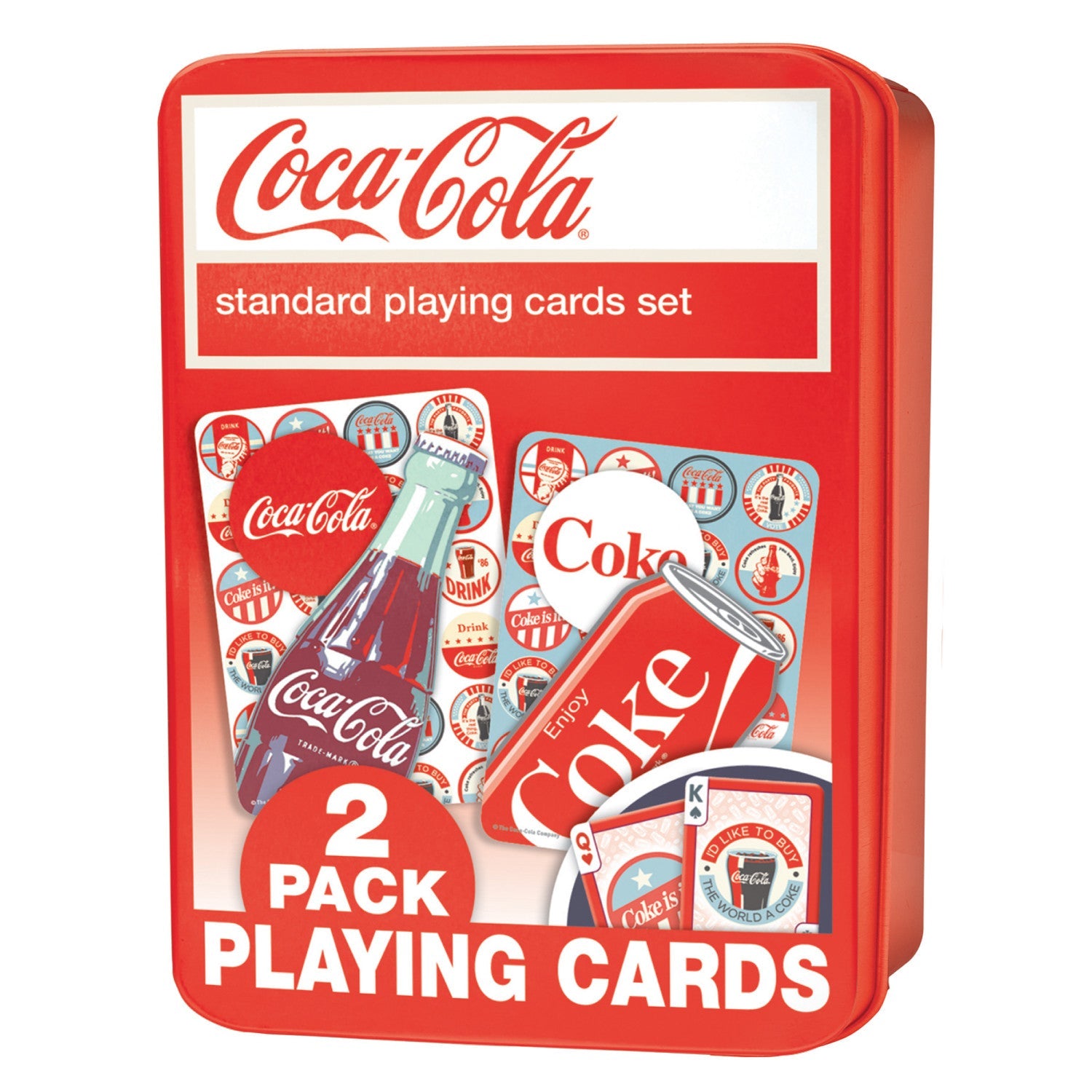 Coca-Cola Playing Cards 2-Pack - 757 Sports Collectibles