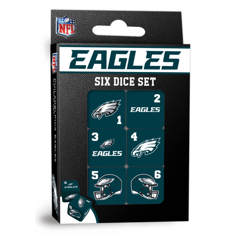 Philadelphia Eagles Official Dice Set