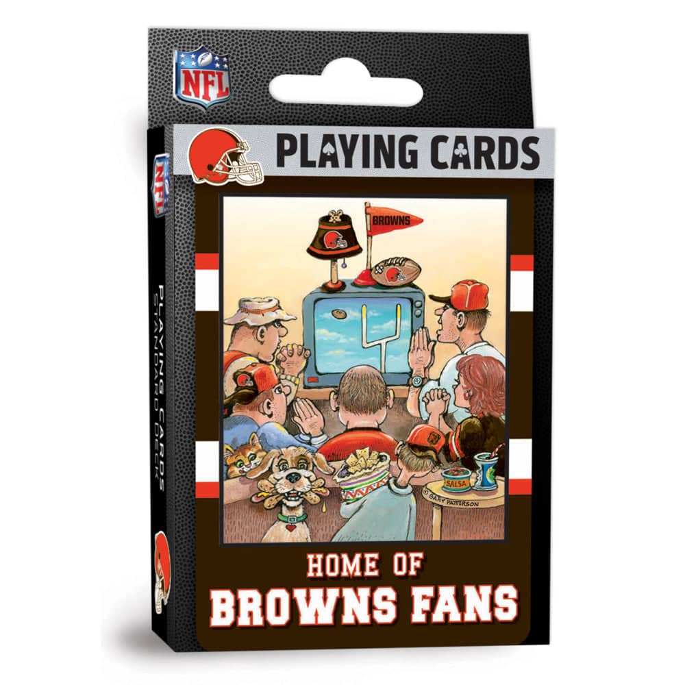 Cleveland Browns Fan Deck Playing Cards - 54 Card Collection