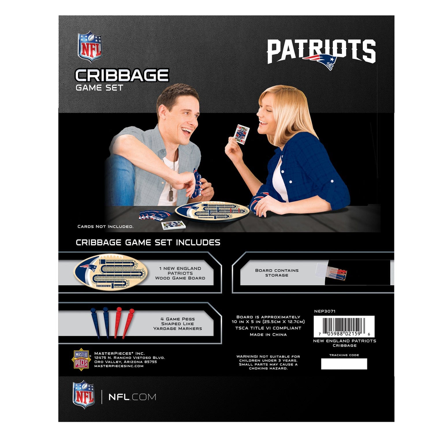 New England Patriots Cribbage Game