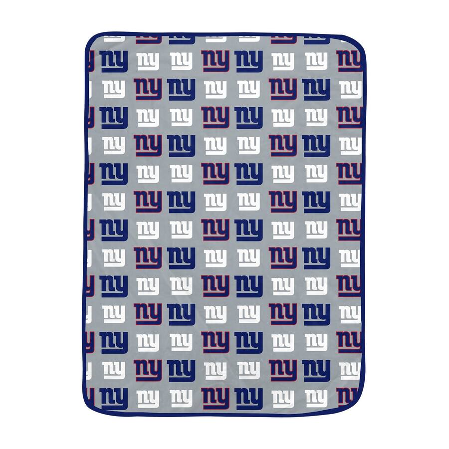 New York Giants 66" x 80" Logo Roll Oversized Ultra Soft Throw Blanket - Sports Gifts, Sports Memorabilia, Sports Collectibles, Fan Shop