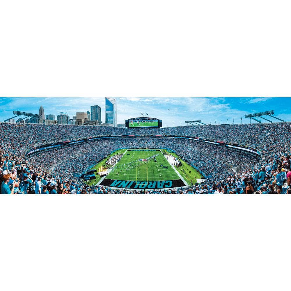 Carolina Panthers 1000-Piece Panoramic Jigsaw Puzzle - Sports Gifts, Sports Memorabilia, Sports Collectibles, Fan Shop