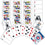 Chicago Cubs Official Playing Cards - 54 Card Deck - Sports Gifts, Sports Memorabilia, Sports Collectibles, Fan Shop