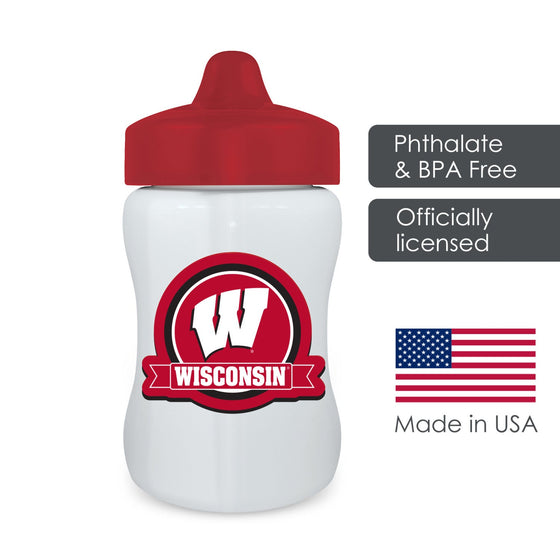 Wisconsin Badgers Sippy Cup - 757 Sports Collectibles