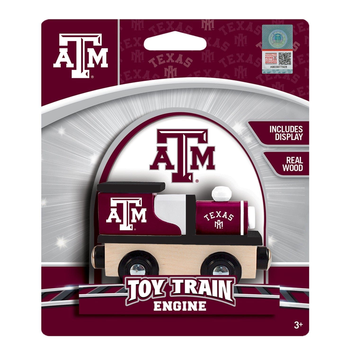 Texas A&M Aggies Toy Train Engine - Perfect for Young Fans! - Sports Gifts, Sports Memorabilia, Sports Collectibles, Fan Shop