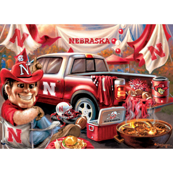 Nebraska Cornhuskers - Gameday 1000 Piece Jigsaw Puzzle - 757 Sports Collectibles