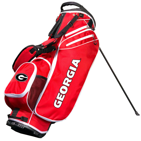 Georgia Bulldogs Birdie Stand Golf Bag Red - 757 Sports Collectibles