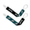 Philadelphia Eagles Pacifier Clip Set - 2-Pack