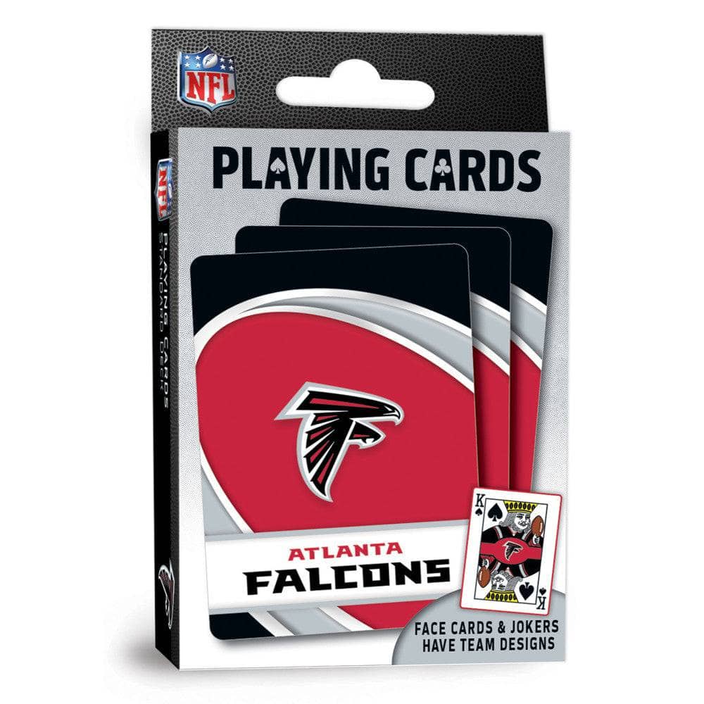 Atlanta Falcons Playing Cards - 54 Card Deck - Sports Gifts, Sports Memorabilia, Sports Collectibles, Fan Shop