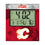 Calgary Flames Color Block Wall Clock