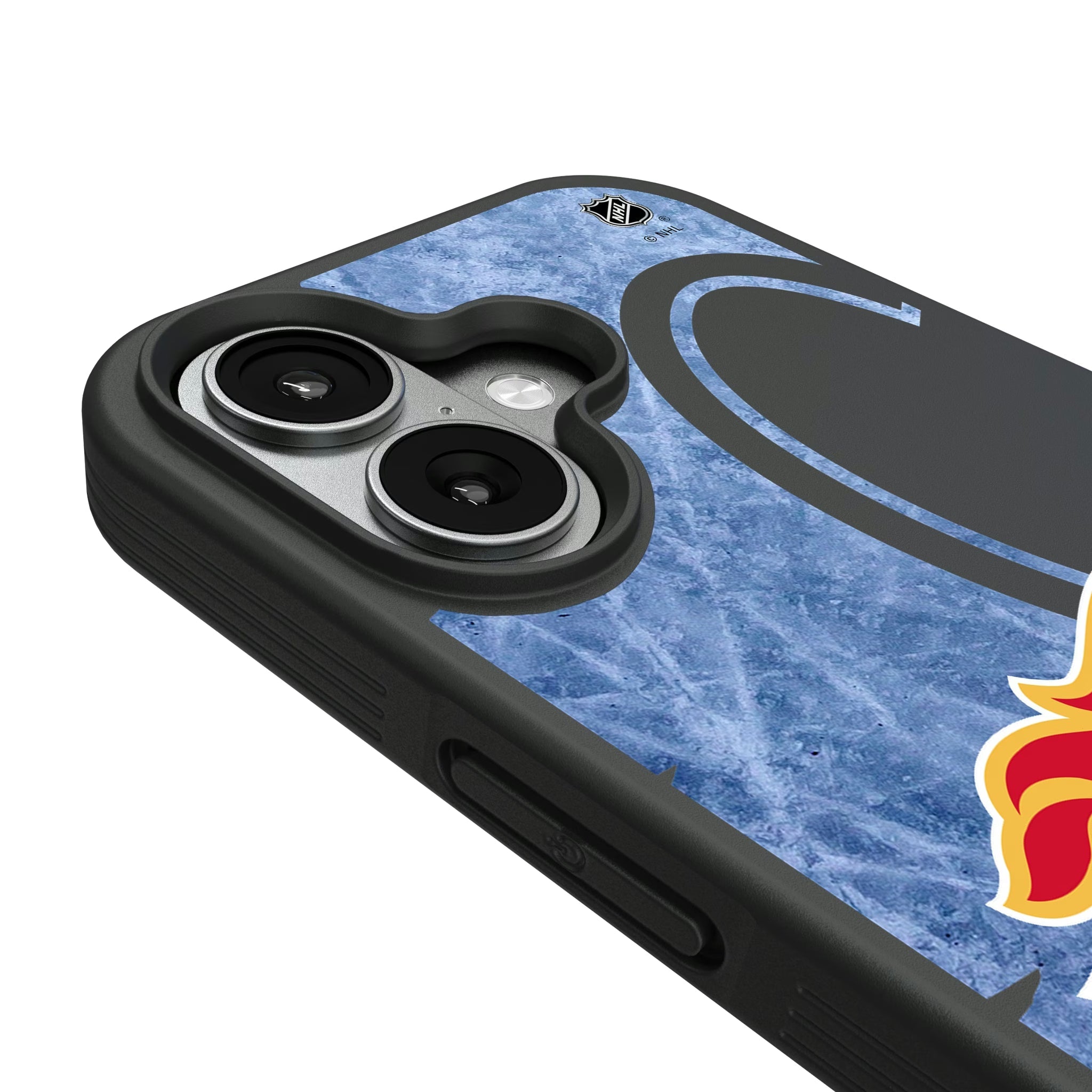 Calgary Flames Ice Tilt Bump Phone Case - Sports Gifts, Sports Memorabilia, Sports Collectibles, Fan Shop