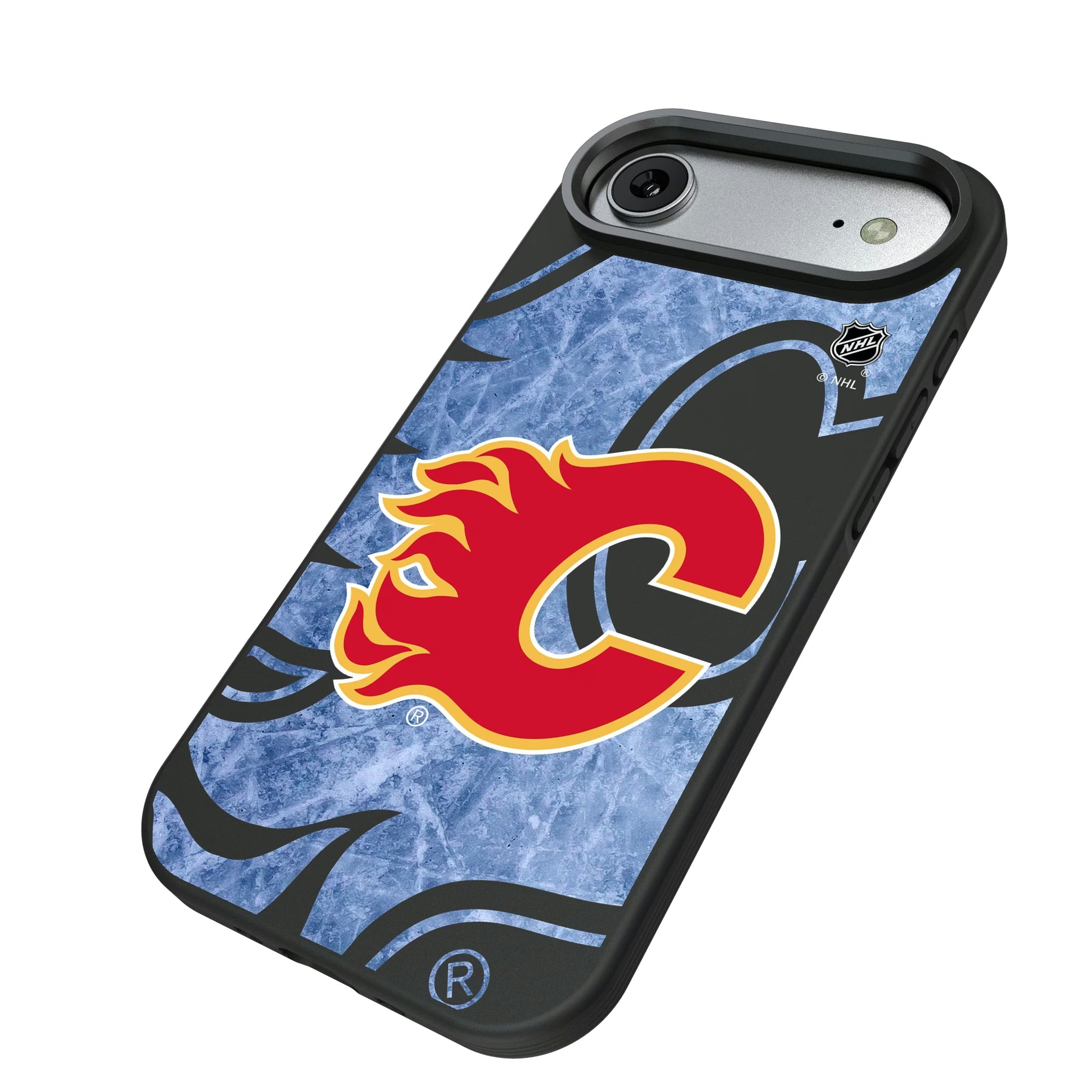 Calgary Flames Ice Tilt Bump Phone Case - Sports Gifts, Sports Memorabilia, Sports Collectibles, Fan Shop