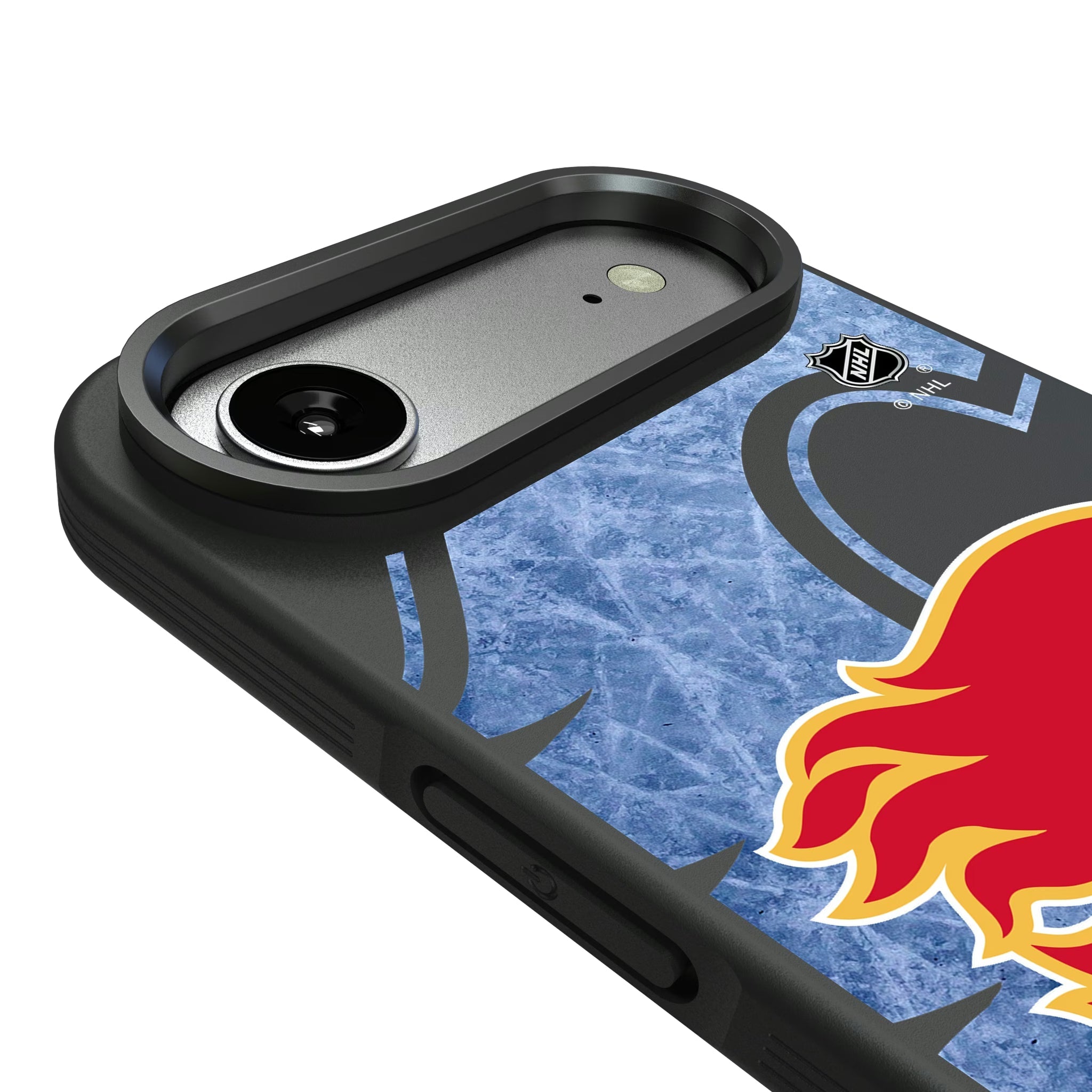 Calgary Flames Ice Tilt Bump Phone Case - Sports Gifts, Sports Memorabilia, Sports Collectibles, Fan Shop