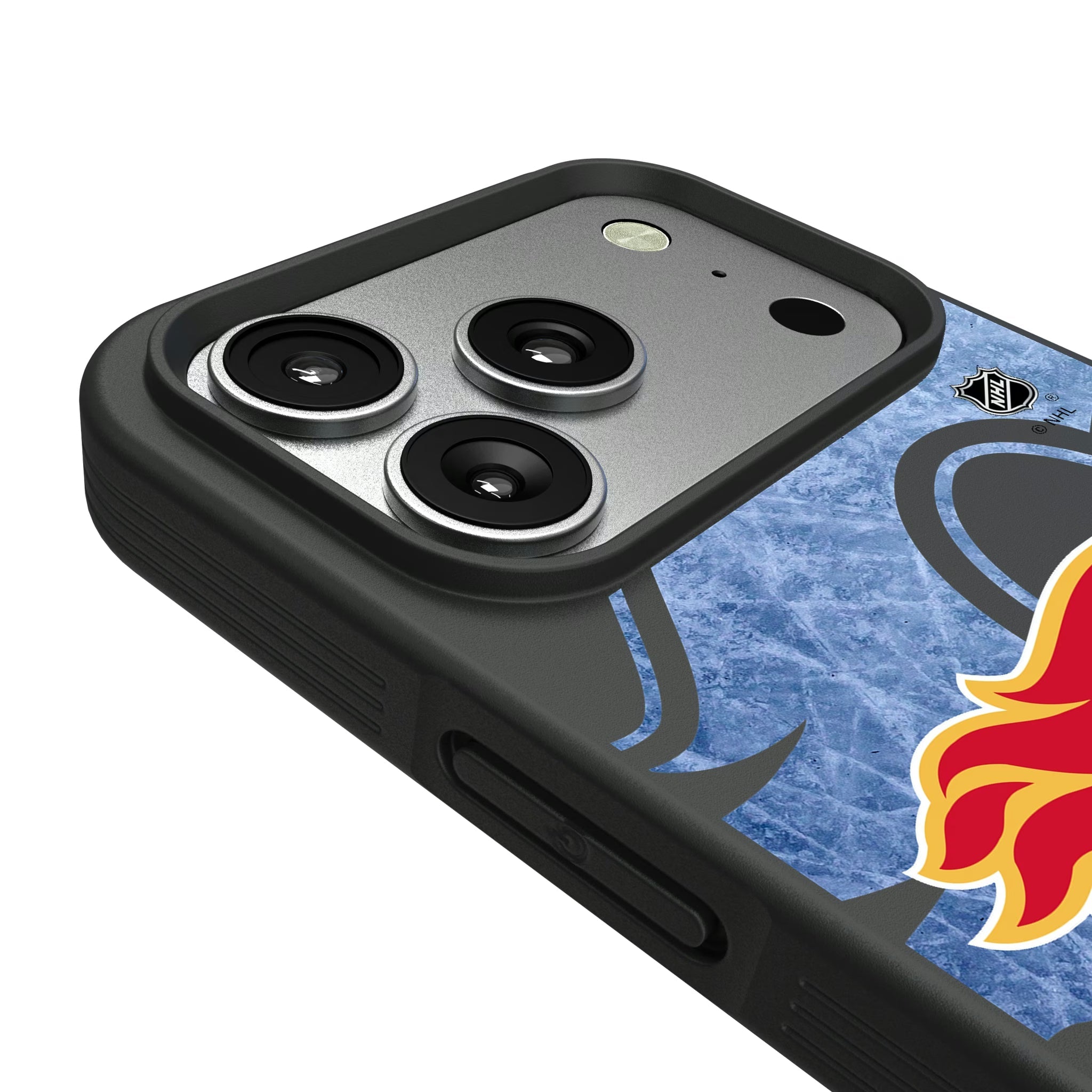 Calgary Flames Ice Tilt Bump Phone Case - Sports Gifts, Sports Memorabilia, Sports Collectibles, Fan Shop