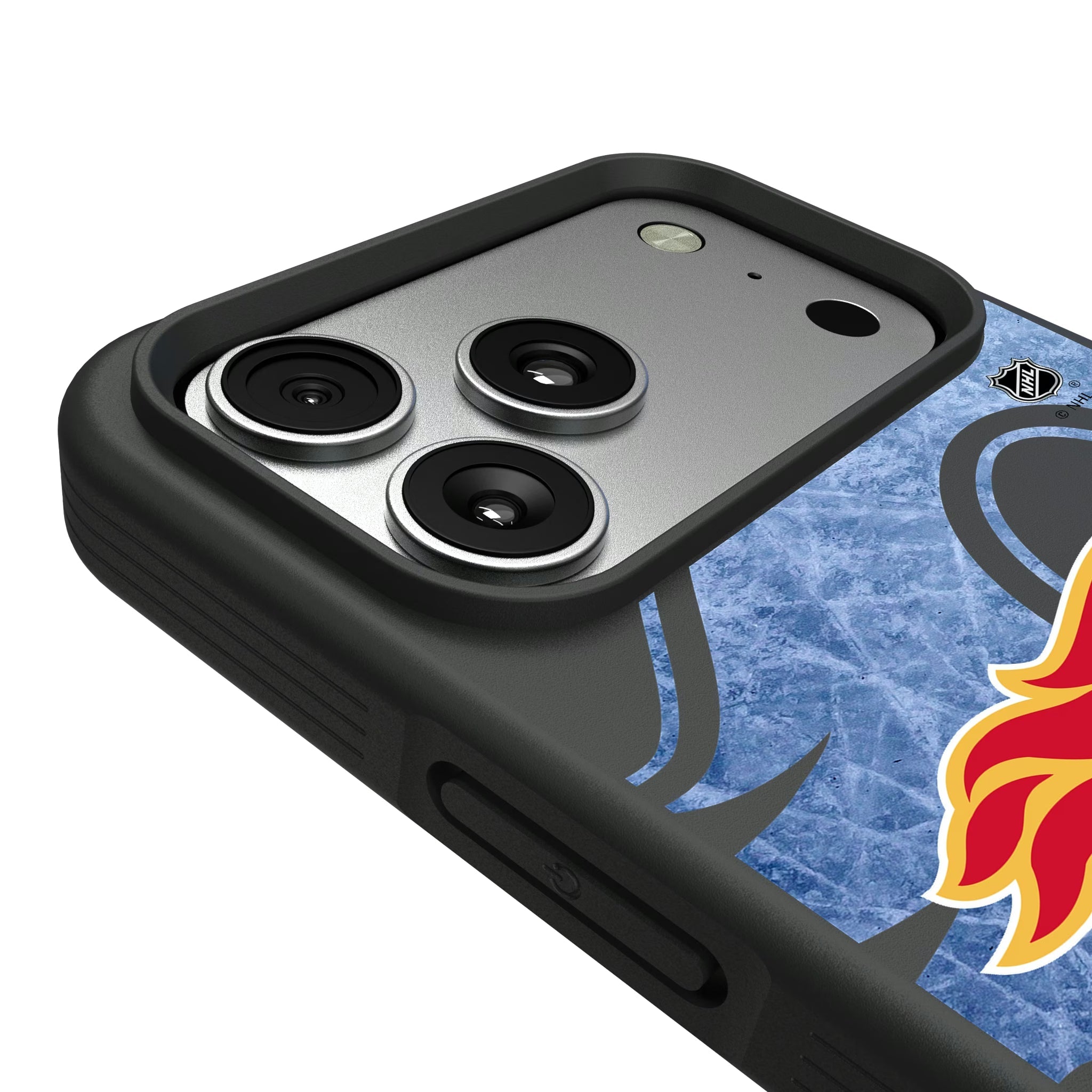 Calgary Flames Ice Tilt Bump Phone Case - Sports Gifts, Sports Memorabilia, Sports Collectibles, Fan Shop