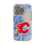 Calgary Flames Ice Tilt Clear Phone Case for Apple iPhone