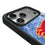 Calgary Flames Ice Wordmark Bump Phone Case
