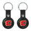 Calgary Flames Insignia Black Airtag Holder 2-Pack