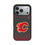 Calgary Flames Linen Bump Phone Case - Sports Gifts, Sports Memorabilia, Sports Collectibles, Fan Shop